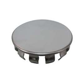 ProSource Faucet Hole Cover, Snap-In, Stainless Steel, Stainless Steel