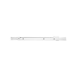 Knape & Vogt 1805H WH 500 Drawer Slide, 75 lb, 500 mm L Rail, 12.5 mm W Rail