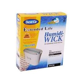 BestAir HW700 Wick Filter, 6-3/4 in L, 1-3/4 in W, For: HCM-750, 750B, HCM-750-TGT (HAC-700) Humidifiers