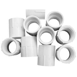 10PK 1"Pres Fem Adapter