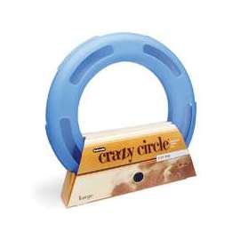 FATCAT Crazy Circle 29393 Cat Toy, L, Plastic, Blue