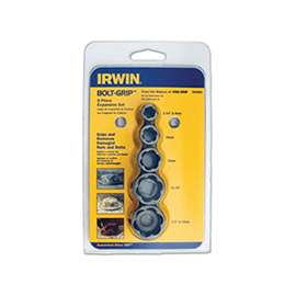 IRWIN Bolt-Grip 394002 Expansion Set, 5-Piece, HCS, Specifications: Reverse Spiral Flute