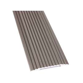 M-D 43932 Seam Binder, 96 in L, 1-9/32 in W, Aluminum