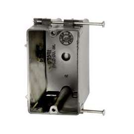 Allied Moulded FlexBOX P-241 Switch Box, PVC, Black