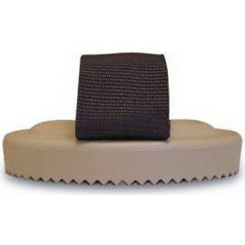 Tan Flex Curry Comb