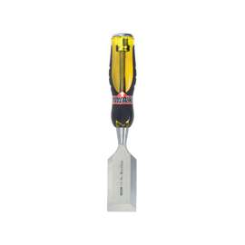 STANLEY 16-980 Chisel, 1-1/2 in Tip, 9 in OAL, Carbon Steel Blade, Ergonomic Handle