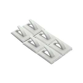 ProSource PH-122298-PS Utility Hook, 100 g, 1-Hook, Plastic, White, White