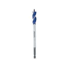 IRWIN SPEEDBOR 3041002 Auger Boring Bit, 5/8 in Dia, 6 in OAL, Tapered Flute, 3-Flute, 1/4 in Dia Shank