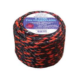 T.W. Evans Cordage 31-133 Truck Rope, 1/2 in Dia, 100 ft L, 270 lb Working Load, Polypropylene