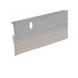 Frost King A62/36H Door Sweep, 36 in L, 2 in W, Aluminum Flange, Vinyl Insert