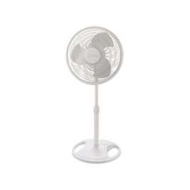 Lasko 2520 Oscillating Stand Fan, 120 V, 16 in Dia Blade, Plastic Housing Material, White