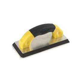 M-D 49827 Grout Float, 9 in L, 4 in W, Ergonomic Handle, Gum Rubber