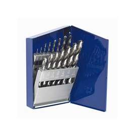 IRWIN 60137 Drill Bit Set, Standard, 15-Piece, M2 Steel, Bright