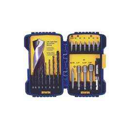 IRWIN 357020 Drill/Drive Set, Steel, 20-Piece