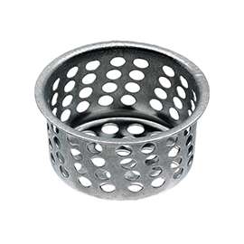 Danco 80058 Sink Strainer, 1.03 in ID x 1.25 in OD Dia, Brass, Chrome