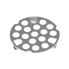 Danco 80064 Sink Strainer, 1-7/8 in Dia, Brass, Chrome, For: 1-7/8 in Drains, Kitchen Sink