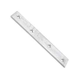 ProSource MP-Z04-01-3L Mending Plate, 4 in L, 7/8 in W, Steel, Screw Mounting