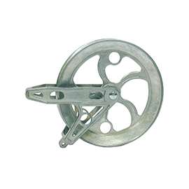 Ben-Mor 90289 Clothesline Pulley, 6-1/2 in OD, Metal