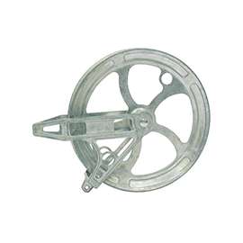 Ben-Mor CY78800 Clothesline Pulley, 8 in OD, Metal
