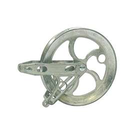 Ben-Mor 90290 Standard Clothesline Pulley, 6-1/2 in OD, Metal