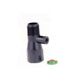 Raindrip R338CT Tap Off Adapter, Black/Blue, For: 1/2 in Sprinkler Risers