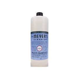 Mrs. Meyer's Clean Day 17840 Cleaner Concentrate, 32 oz Bottle, Bluebell