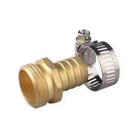 Landscapers Select GB-9413-3/4 Hose Coupling, 3/4 in, Male, Brass, Brass