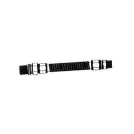 BrassCraft ProCoat Series CSSL44R-48 P Gas Connector, 1/2 x 1/2 in, Stainless Steel, 48 in L