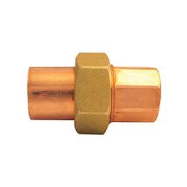 ELKHART PRODUCTS 33584 Pipe Union, 1 in, Sweat, Copper