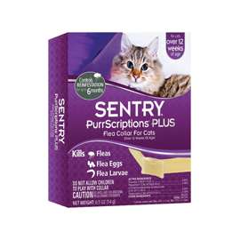 SENTRY PurrScriptions Plus 3282 Solid Flea Collar