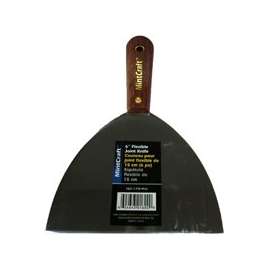 ProSource 01600R Joint Knife, 4-3/8 in W Blade, 6 in L Blade, HCS Blade, Full-Tang Blade, Wood Handle, Rosewood Handle