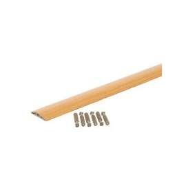 M-D 46141 Multi-Floor Transition, 36.13 in L, 1-1/2 in W, Aluminum, Oak