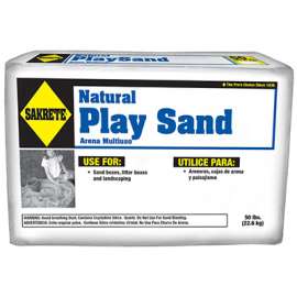 60LB Natural Play Sand