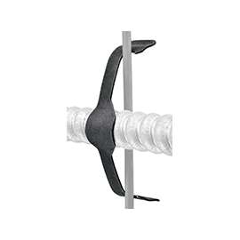 SuperStrut ZCK535-10 Cable Hanger Clip, Steel, Black, Zinc Phosphate