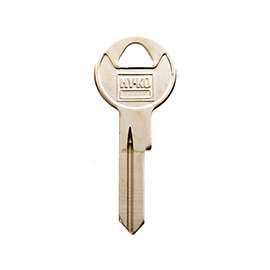 HY-KO 11010H26 Key Blank, Brass, Nickel, For: Ford, Lincoln, Mercury Vehicles