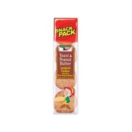 Keebler KTCPB12N Sandwich Crackers, Toast and Peanut Butter Flavor, 1.8 oz