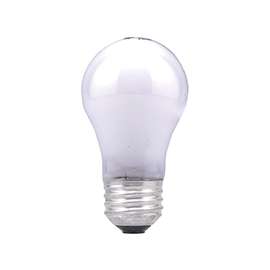 Sylvania 10015 Incandescent Bulb, 15 W, A15 Lamp, Medium E26 Lamp Base, 65 Lumens, 2500 K Color Temp, Soft White Light