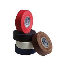 Premium Vinyl Coated Gaffers Tapes, 2 in X 60 yd, 11.5 mil, White