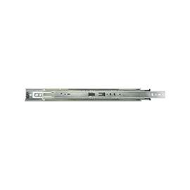 Knape & Vogt 8400P 14 Drawer Slide, 100 lb, 14 in L Rail, 1/2 in W Rail, Anochrome