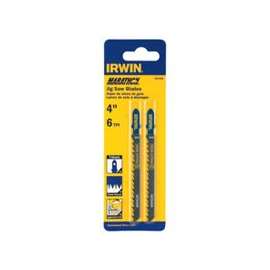 IRWIN 3072406 Jig Saw Blade, 4 in L, 6 TPI