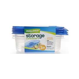 Easy Pack 8058 Storage Container, 25 oz Capacity, Plastic