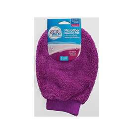 FLP 6100 Spot Clean Mitt, Microfiber Cloth, Black