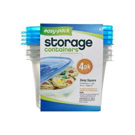 Easy Pack 8066 Storage Container, 34 oz Capacity