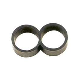 Raindrip 300025B Hose End Clamp, 1/2 in Hose, Poly