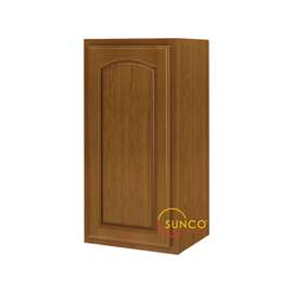 Sunco Cabinets Randolph W1530RT/A Kitchen Cabinet, 2-Shelf, Wood, Amber