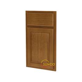 Sunco CSF36RT-SC Diagonal Corner Sink Front, 36 in W, Wood