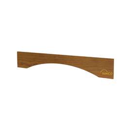 Sunco VARA48RT Roman Arched Valance, For Use With Kitchen Cabinets, 48 in L X 3/4 in T, Wood