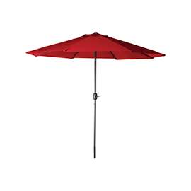 Seasonal Trends 60034 Crank Umbrella, 92.9 in H, 107.9 in W Canopy, 107.9 in L Canopy, Round Canopy, Steel Frame