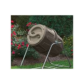 Suncast TCB6800 Tumbling Composter, 6.5 cu-ft Capacity, 30-1/2 in W, 42-1/2 in H, 41 in D