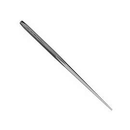 Long Aligning Punches, 16 in, 3/16 in tip, Tool Steel